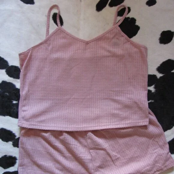 LADIES 2 PIECE PJ SET SHORTS & CAMI NEW WITH TAGS - Picture 3 of 12